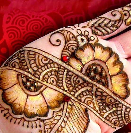 Simple Arabic Mehndi Designs for Hands - Cathy