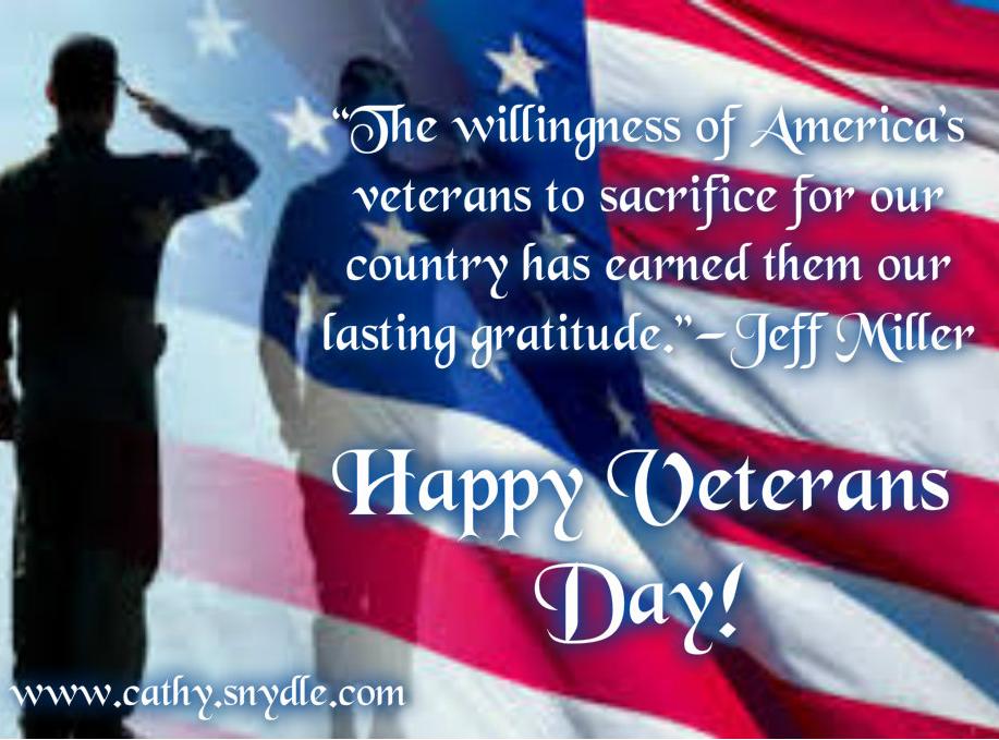 Veterans Day Quotes and Poems - Cathy