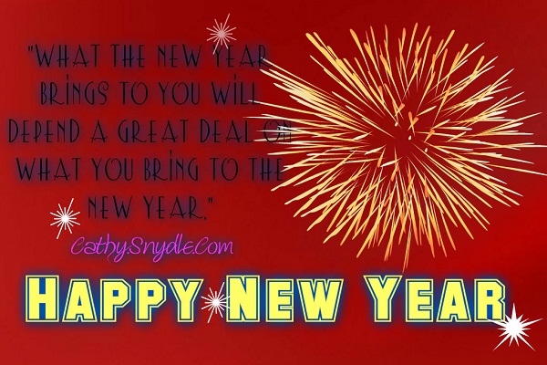 Happy New Year Quotes and Sayings - Cathy