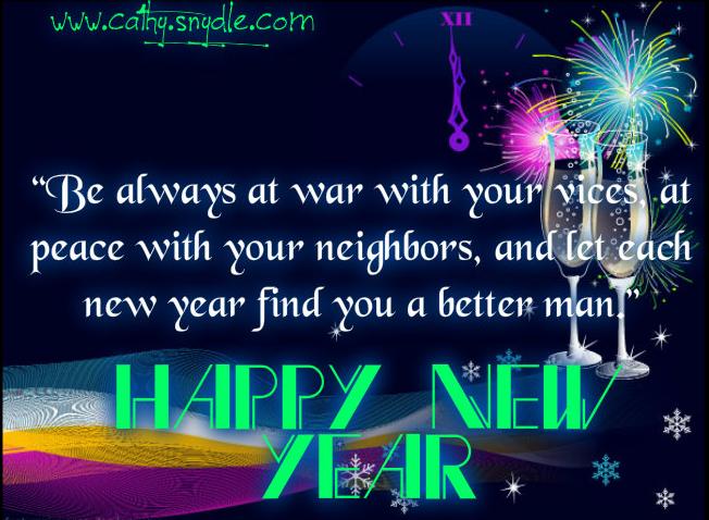 Happy New Year Quotes and Sayings - Cathy