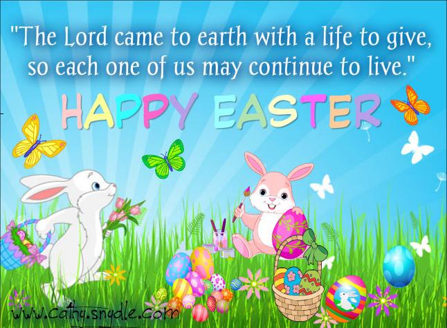 Happy Easter Quotes - Cathy