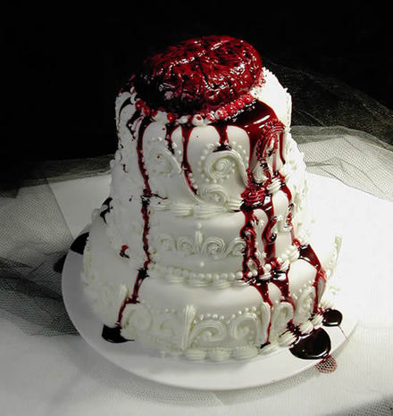 Unique wedding Cake