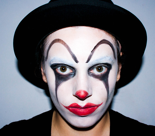 clown makeup - Cathy