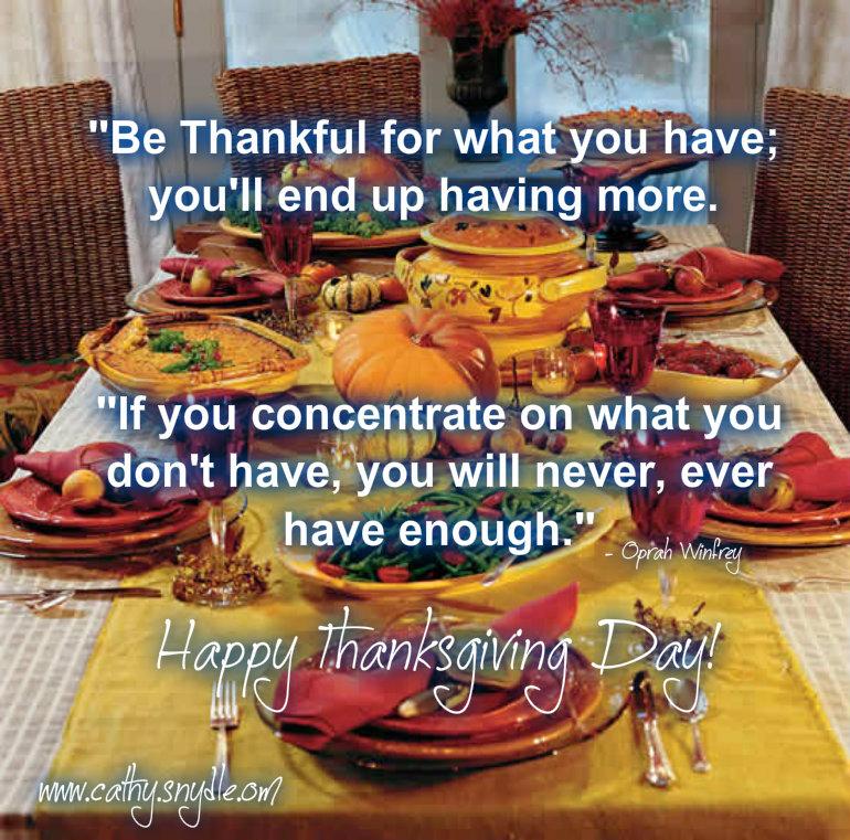 thanksgiving wishes