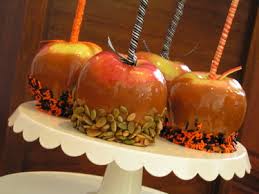 caramel apples