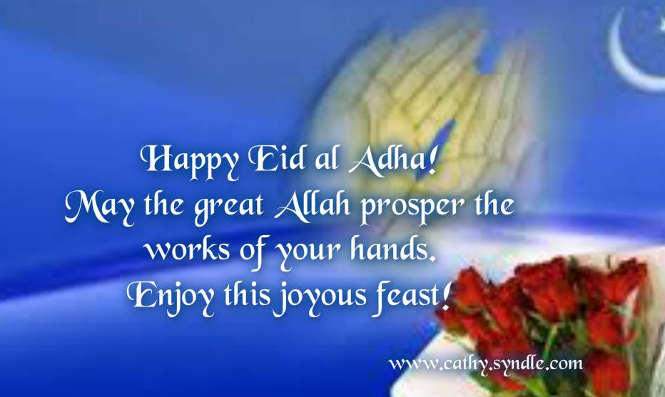 Eid al Adha Greetings, Wishes and Eid ul Adha Mubarak - Cathy