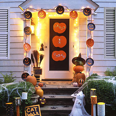 halloween door decoration