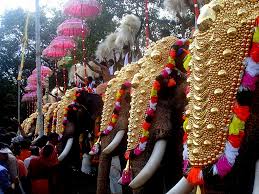 kerala temple festival