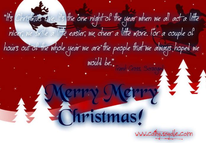 Free Christmas Quotes and Sayings – Cathy