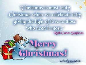 Free Christmas Quotes and Sayings – Cathy