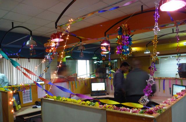 Diwali Decorations Ideas For Office And