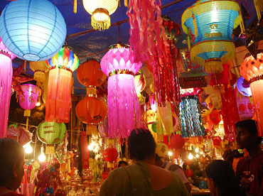 diwali lanterns