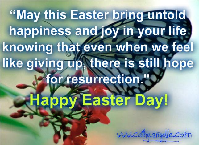 Happy Easter Quotes Sayings - Cathy