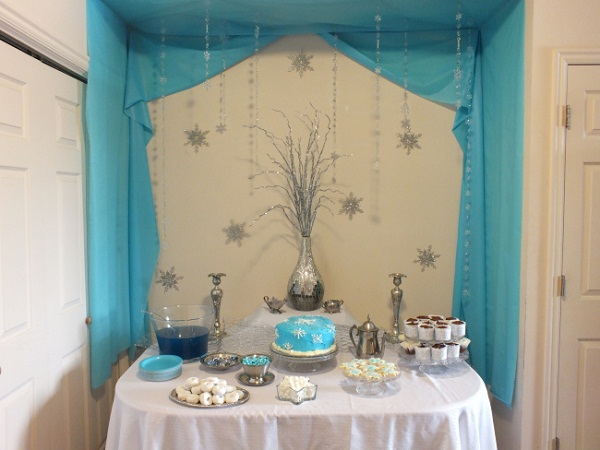 frozen party theme__