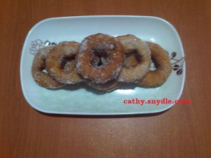 homemade donut