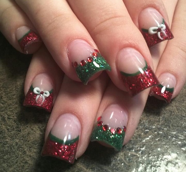 Christmas Acrylic Nail Designs