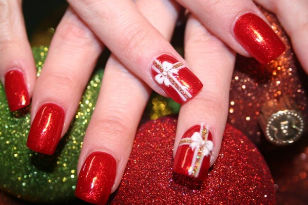 christmas nail art designs3