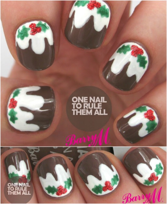 nail art christmas designs