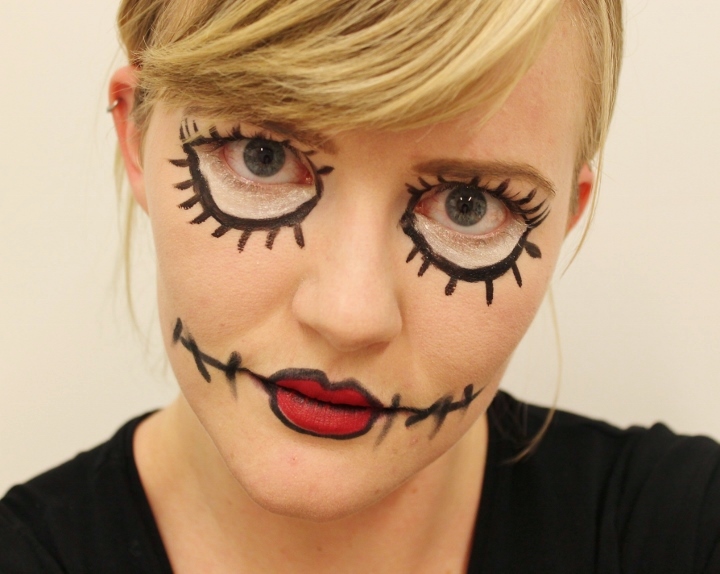 Easy Creepy Doll Halloween Makeup Tutorials Cathy